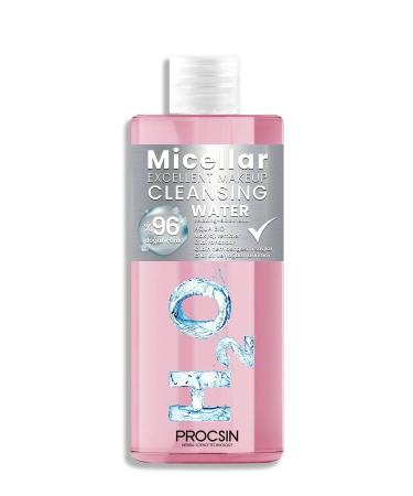 PROCSIN Aqua Bio H2o Face and Make-up Remover Micellar Cleansing Water 200 ml - Buy Online on GoSupps.com