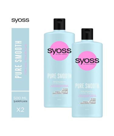 Syoss Pure Smooth Micellar Shampoo 500Ml