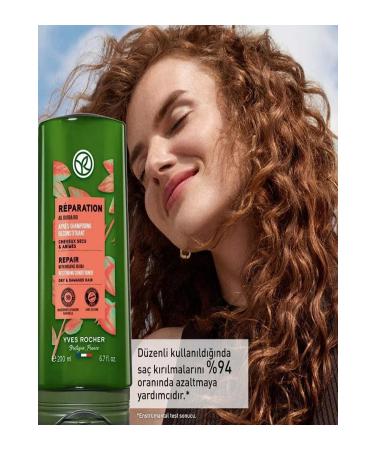 Yves Rocher Repairing Prebiotic Conditioner - Damaged Hair 200 ml - Buy Online on GoSupps.com