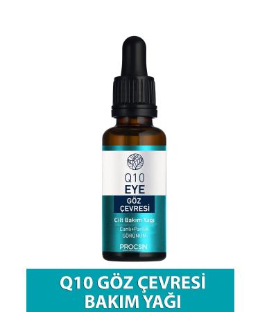 PROCSIN Q10 Eye Contour Brightening and Anti-Wrinkle Care Oil 20 ml - Buy Online on GoSupps.com