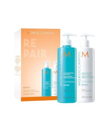 Moroccanoil Repair Moisture Hair Care Shampoo 500ml Cream 500ml TRUSTY 1228