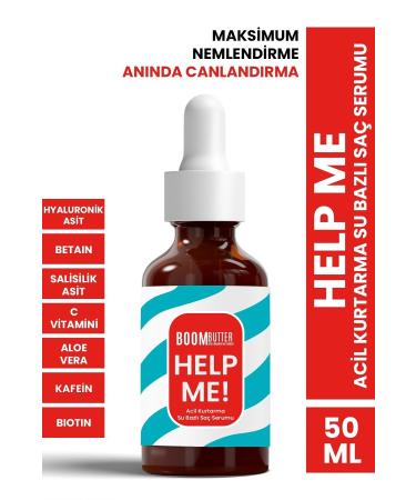 BOOM BUTTER Help Me Emergency Rescue Water Based Hair Serum