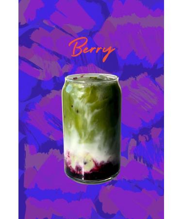 Nice Match Berry Matcha - Blackberry Flavored Matcha 25 gr - Buy Online on GoSupps.com