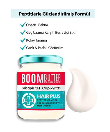 BOOM BUTTER Plus Anti-Loss 1% Baicapil 1% Capixyl Nourishing Hair Care Oil 190 ml - Buy Online on GoSupps.com