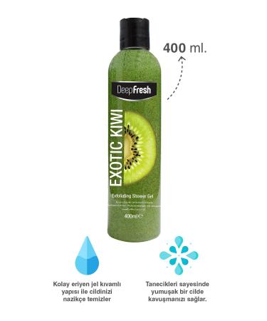 Deep Fresh Purifying Shower Gel Kiwi 400 Ml - Buy Online on GoSupps.com