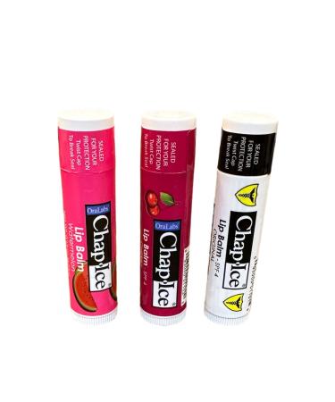 ChapStick Chap Ice Lip Cream 3 Pieces Made in USA ***Imported Product*** 4.25gr SPF 4