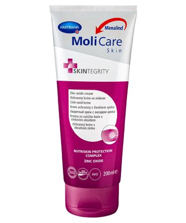 Hartmann Menalind Molicare Professional Skin Protection Cream 200ml - Zinc Content