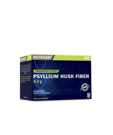 Nutraxin Psyllium Husk Fiber 4.3 gx 30 Sachets