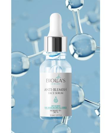 Biolea's Skincare Pore Minimizing and Anti-Acne Mineral Face Serum Niacinamide 10% + Zinc Pca 1% 30 Ml - Buy Online on GoSupps.com