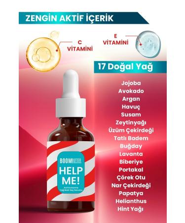 BOOM BUTTER Help Me Rescue Oil-Based Hair Serum - Buy Online on GoSupps.com