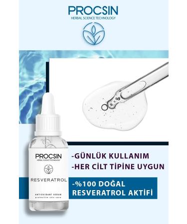 PROCSIN Anti-Stain Antioxidant Resveratrol Serum 20 ml - Buy Online on GoSupps.com