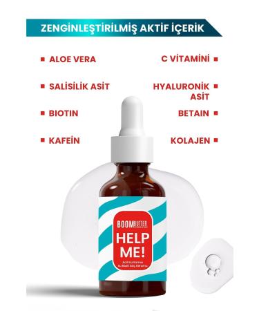 BOOM BUTTER Help Me Emergency Rescue Water Based Hair Serum - Buy Online on GoSupps.com