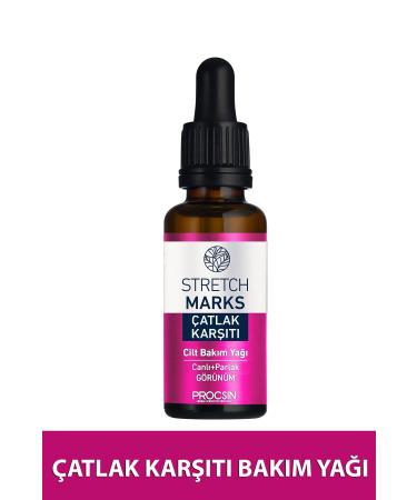 PROCSIN Stretch Marks Anti-Stretch Skin Care Oil 20 ml - Buy Online on GoSupps.com