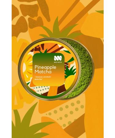 Nice Match Pineapple Matcha - Pineapple Flavored Matcha 25 gr