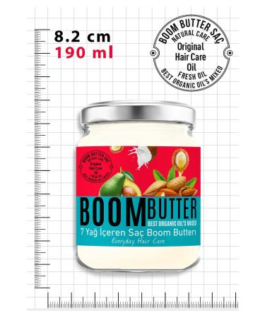 BOOM BUTTER Hair Care Oil Double Pack - Buy Online on GoSupps.com