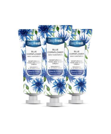 Deep Fresh Prebiotic Moisturizing Hand and Body Cream Blue St. John's Wort 50 Ml 3 Pieces