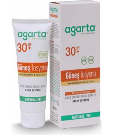 Agarta Sun Lotion (After Sun) Spf 30+ 100 ml