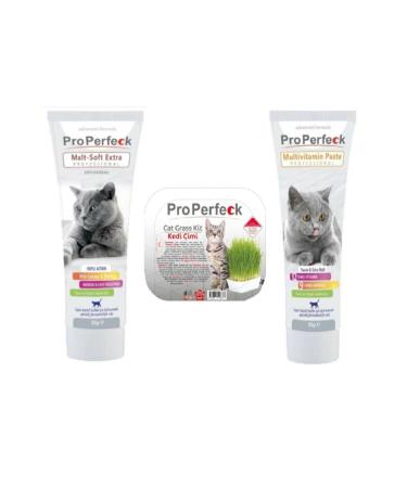 GND Pro Perfeck Malt Soft Extra 100 Gr Pro Perfeck Multivitamin Paste 100 Gr Pro Perfeck Cat Grass
