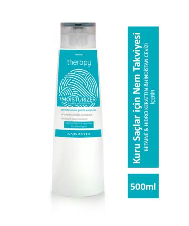 ANNAVITA Therapy Moisturizer Moisture Support Shampoo 500 ml