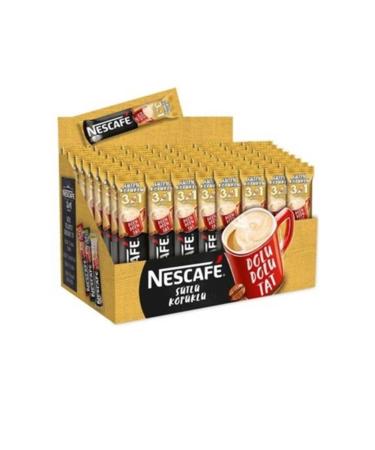 Nestle Nescafe 3in1 Milky Foam Coffee 72 Pieces 17.4 Grams 12397895