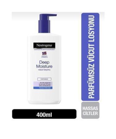 Neutrogena Deep Moisture Unscented Body Lotion 400 Ml