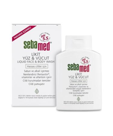 Sebamed Liquid Face & Body Gel For Sensitive Skin 200 ml