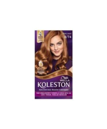 Wella Cream Color Set 8/74 Mystery Brown Skf Factor