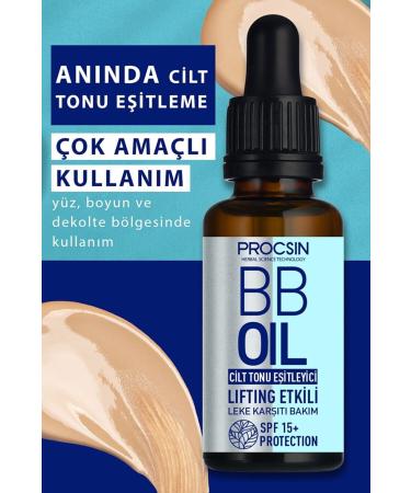 PROCSIN Herbal Science Instant Tone Equalizing Lifting Effect BB Oil 20 ml - Buy Online on GoSupps.com