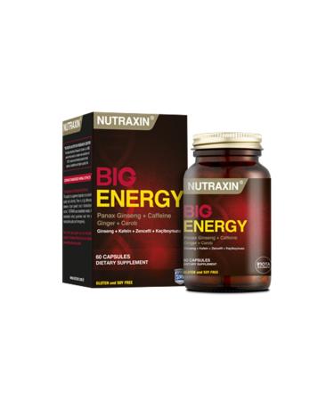 Nutraxin Big Energy Food Supplement 60 Tablets