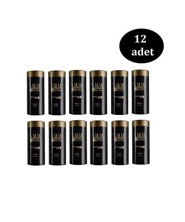 Jaja Hair Fiber Powder Keratin Black 50 gr X 12 Pcs
