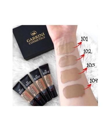 Gabrini Derma 24h Matte Porcelain Intensive Concealer Make-up Cover No: 101 Light Wheat Skin - Buy Online on GoSupps.com