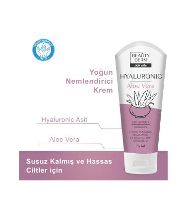 BEAUTY DERM Hand Cream Intensive Moisturizing Dry and Sensitive Skin Non-Stickly Hand Cream