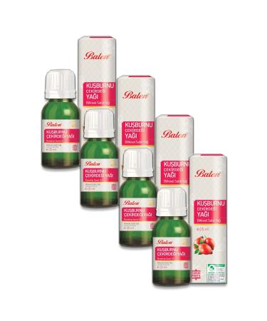 Balen Organic Rosehip Seed Oil 20 ml X 4 Pieces