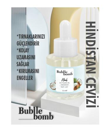 BUBBLEBOMB Nail Care Oil 20ml Coconut Scented - Buy Online on GoSupps.com