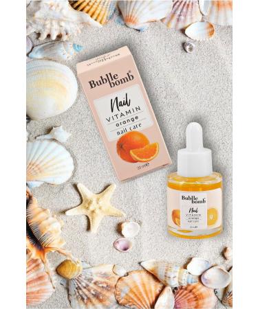 BUBBLEBOMB Nail Care Oil 20ml Orange Scented - Buy Online on GoSupps.com