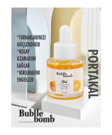 BUBBLEBOMB Nail Care Oil 20ml Orange Scented - Buy Online on GoSupps.com