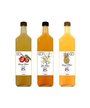 S heylaana Natural Oleaster Jujube and Pineapple Vinegar 1000 Ml
