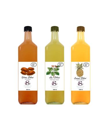 S heylaana Natural Date Hawthorn and Pineapple Vinegar 1000 Ml