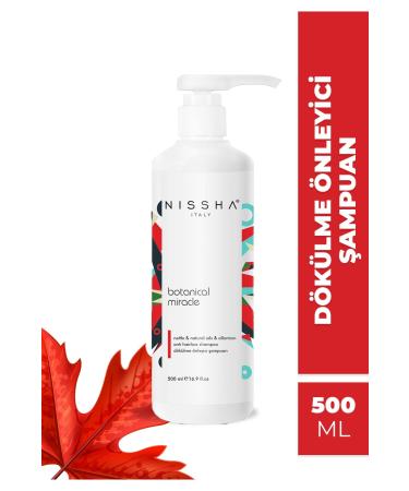 Nissha Sulfate-Free Anti-Hair Loss Nourishing & Organic Shampoo 500ml