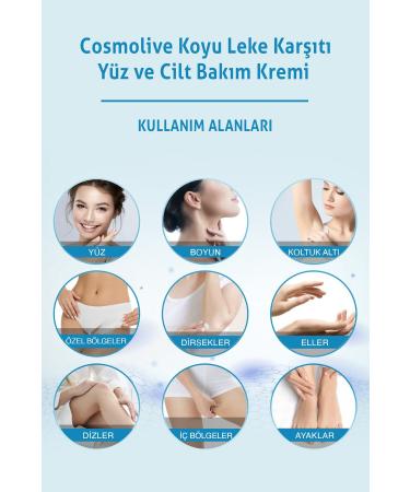 Cosmolive Skin Whitening Anti-Stain Moisturizing Face and Body Cream Glass Jar Premium Natural Design - Buy Online on GoSupps.com