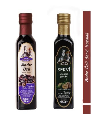 Durgun Bebe Ralila Organic Orchid Extract Cypress Cone Syrup Set