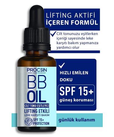 PROCSIN Herbal Science Instant Tone Equalizing Lifting Effect BB Oil 20 ml - Buy Online on GoSupps.com