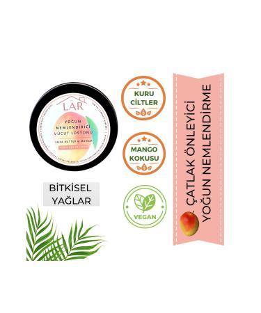 LAR Rich Vegan Smooth and Repair Intense Moisturizing Body Lotion - 180 ml