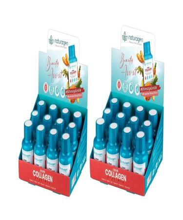 Naturagen Collagen Pineapple Flavored Liquid Collagen Shot 60 ml - 24 Bottles