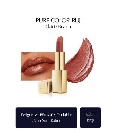 Estee Lauder Shimmering Finish Hi-Lustre Lipstick - Pure Color Hi-Lustre Lipstick - 3.5gr - Color: 111 Tiger Eye