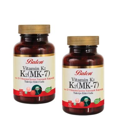 Balen Vitamin K2 And Vitamin D 450mg*60 2 Pieces