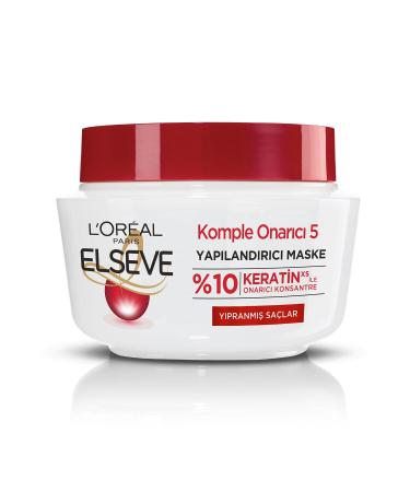 Elseve Hair Mask Complete Repair 5 Keratinxs Restructuring Mask for Damaged Hair ... 804Mseri