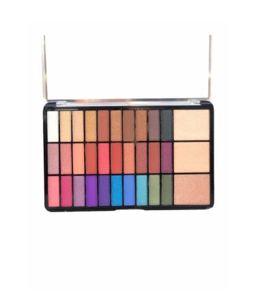 Roesia Rose Cosmetics 33-Color Eyeshadow Palette Color & Eyeshadow Highlight Palette