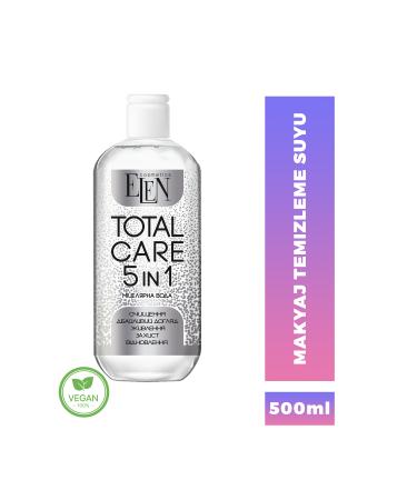 ELEN COSMETICS Make-up Remover Water Facial Cleansing Micellar Water 5 in 1 Soothes and Protects the Skin