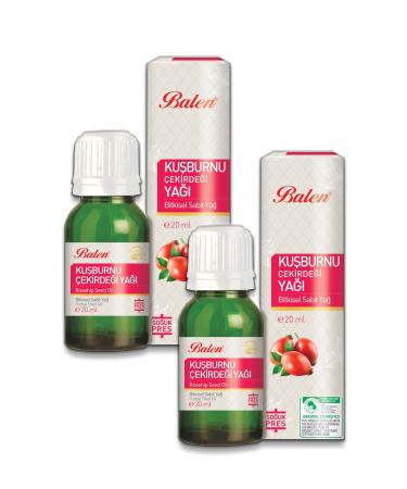 Balen Organic Rosehip Seed Oil 20 ml X 2 Pieces